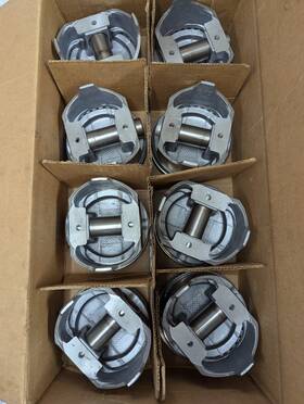 941p Silvolite Pontiac 428 Pistons .030 Piston Set 428ci