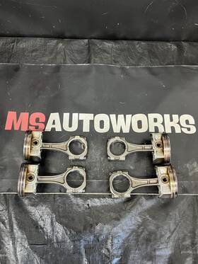 12006ae560 Subaru Wrx Sti Oem Ej257 Ra Pistons And Rods Set Of 4 99.5mm Bore #503881