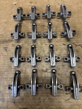 T&d 52032b Hendrick Stainless Steel Titanium Shaft Rocker Arm Sb2 Hms 52032b-103006