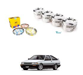 Teikin Toy10108 Toyota 4age Sprinter Trueno Corolla Ae86 Mr2 Aw11 Piston Ring Se G1n