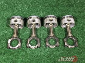 Toyota 13101-16140 4age Pistons And Connecting Rods Corolla Sprinter 13201-19126