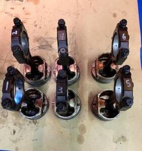 13201-29155 Toyota 13101-20040 /13201-29155 Pistons/rods Toyota/lexus 3.0 V-6 1mzfe Out Of Running Es300 Ships Fast