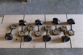 304.to1300 Toyota 1998 1999 2000 Landcruiser Motor Engine Pistons 8 Pieces