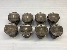 Trw L2272 Set Of 8 Power Forged Aluminum Small Block Chevy Hi Dome Pistons .030