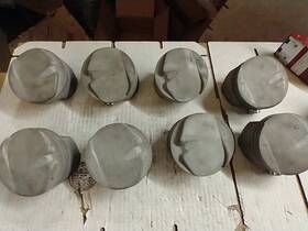 L2325f Trw Forged Piston Standard Bore Ford 302 Boss Set Of 8