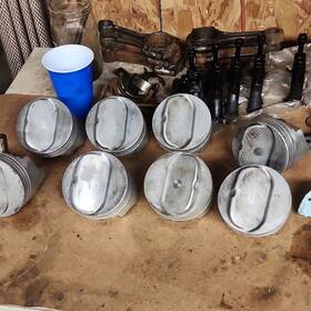 Trw Trw-l2311 Dome Pistons For A 400 Sbc 8