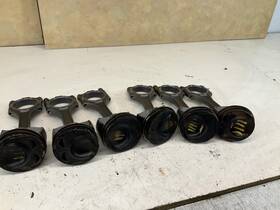 304.vw1318 Volkswagen 18-19 Atlas 3.6l Engine Piston With Connecting Rod Set Of 6