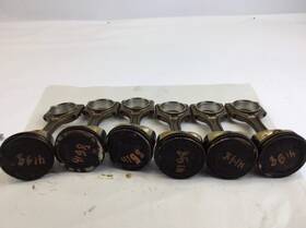 304.vo1q08 Volvo 07 08 09 10 S80 3.2 Engine Piston With Connecting Rod Oem N