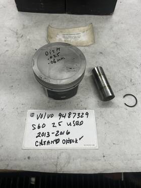 B5254t12 Volvo P4504b Piston Used Fits S60 2521cc 83mm Dohc 20v 2013-2016 9487329