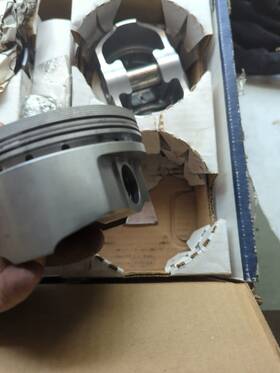 6431ra2 Weisco Sbc 350 Forged Pistons 4.020 Bore Pump Gas Blower Turbo