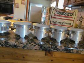 008a3 Wiseco Pistons 355 Cid 5.7 Rod Sbc