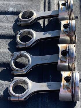Crs5394a3d Wiseco Pistons / Eagle Rods K542m81ap/crs5394a3d Arias Forged Vtec B18a B18b With B16a Head 81mm 9.8 1