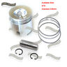 Ym129002-22081 Ym129002-22500 Unbranded Engine Piston Set Rings For Komatsu Excavator