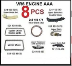Vw 2.8 VR6 1996-1999 Jetta Golf Passat Pcs Timing Chain Kit Fits Aaa Engine. Fixed Price $101.00.