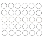 Enginetech Piston Ring Set For 1.00MM .040IN Oversize. Fixed Price $71.99.