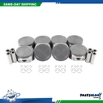 Dnj P3168A Std. Complete Piston Set For 04-07 Buick Cadillac 1500 5.3L Ohv. Fixed Price $303.99.