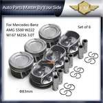 6X Piston Pins & Rings Set ??83MM For Mercedes-benz Amg S500 W222 W167 M256 3.0T. Fixed Price $169.00.