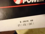 Engine Piston Ring Set Sealed Power E-381K40. Fixed Price $24.49.