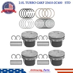 Std Piston & Ring For 09-14 Hyundai Genesis Coupe 2.0L Turbo G4KF 23410-2C400 Us. Fixed Price $68.26.