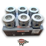 6X 84.00MM Upgraded Piston Set For Bmw N57D30C M550D 750D X5 X6 M50D 381HP. Fixed Price $759.99.