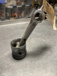 Oem Good Used 1949-55 Wisconsin Abn Air Cooled Engine Piston,rod,rings. Fixed Price $36.95.