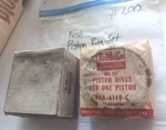 1920-1960 Ford Piston Ring Set. Fixed Price $45.99.