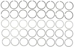 Mahle 40843CP.060 Engine Piston Ring Set. Fixed Price $103.99.