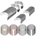 Upgrade Std Main & Rod Bearing Kit W/piston Rings Compatible With Chevy, Gm L.... Fixed Price $137.59.