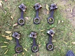 1992 1993 1994 Jaguar XJ6 Vdp 4.0L I6 Engine Piston & Rod Set Oem. Fixed Price $399.95.