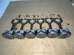 05-08 Acura Rl Tl J35A 3.5L V6 Pistons With Connecting Rods 13010-RJA-000. Fixed Price $299.99.
