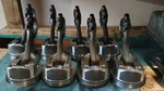 Wiseco Pro Tru Street Pistons PTS502A6/SUMMIT Racing Sbc Connecting Rods Set, 8. Fixed Price $600.00.