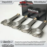 Forged H-beam Connecting Rods Honda Prelude H22A1 H22A4 143MM With Bolts. Fixed Price $298.76.