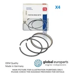Piston Rings For Toyota RAV4 1AZFE 2.0L Dohc 16V Engine 86MM Std Us Stock. Fixed Price $91.00.