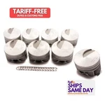 Sealed Power L2366F30, Set Of 8 Aluminum Forged Piston Performance Racing Parts. Fixed Price $994.05.