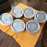 1248-P Ohio & Pin Pistons Set Of 3 Left And Right Corossion No Box. Fixed Price $149.99.