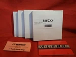 Wiseco Piston Rings 4 Cylinder Set 88.5MM 8850XX. Fixed Price $143.55.
