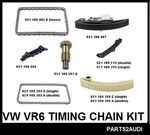 Vw Jetta Passat VR6 2.8 V6 Aaa Engine Timing Chain Kit Pcs Double 93-97. Fixed Price $154.00.