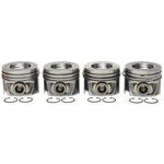 Mahle Original/clevite Piston Set With Rings For Gm 6.6L Duramax Lh, 4 Pack. Fixed Price $775.03.
