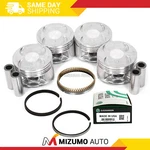 Pistons W/ Rings Fit 99-01 2.0L Honda Cr-v B20Z2 Dohc 16V. Fixed Price $229.95.