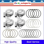 4X Piston & Rings Std EJ7Z6108E 15-19 Ford Mustang Lincoln Mkc 2.3L. Fixed Price $75.70.