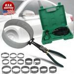 Automotive Engines Piston Ring Compressor Tools Set With Pliers & 14 Bands. Fixed Price $25.00.