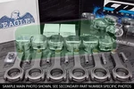 Cp Forged Pistons Eagle H Beam Rods Nissan 350Z G35 VQ35DE 11.0:1 96MM. Fixed Price $1912.95.