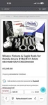 Wiseco Pistons & Eagle Rods For Honda Acura B18A/B 81.5MMK541M815AP/CRS5394A3D. Fixed Price $1000.00.