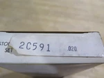 Hastings Piston Ring Set 2C591 .020 (O7C2) (7D-1). Fixed Price $29.00.
