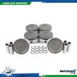 Dnj P524 Std. Complete Piston Set For 01-06 Suzuki Grand Vitara XL-7 2.7L Dohc. Fixed Price $178.59.