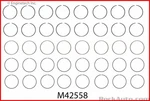 Enginetech M42558040 Piston Ring Set M42558-040. Fixed Price $19.79.
