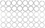 Engine Piston Ring Set Mahle 42215CP.020. Fixed Price $191.01.