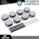 8X Pistons & Rings Set Std 9.3:1 For Audi RS6 C7 RS7 S8 4.0 Tfsi Ctf Cwu Crd Ddt. Fixed Price $375.95.