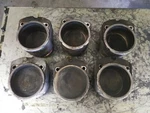 Porsche 930 Turbo Pistons & Cylinders 3.3L 97P12 - 97ZN1W2 (6) Mahle. Fixed Price $2499.99.