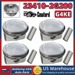 2.4L G4KE Engine Pistons Rings Kit For Hyundai Sonata Tucson Kia Optima Sorento. Fixed Price $53.99.
